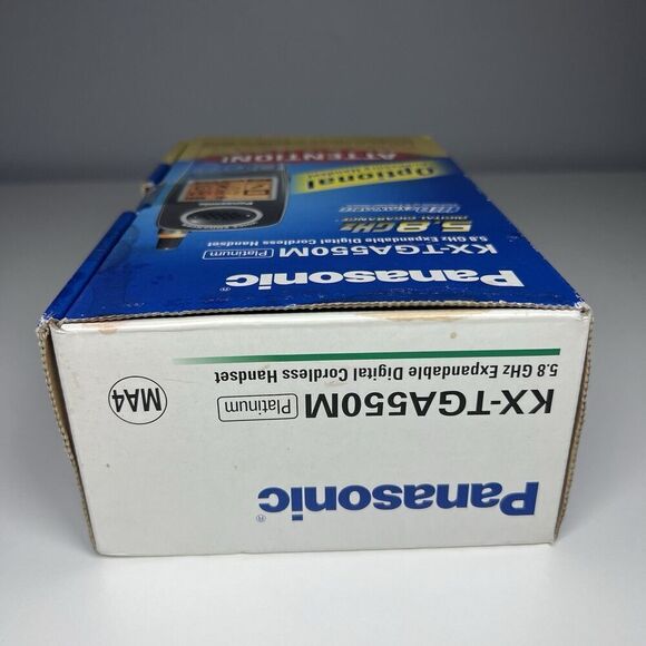 New Panasonic KX-TGA550M KXTGA550M KX-TGA550 For KX-TG5500 Series Handset Sealed - Picture 5 of 7